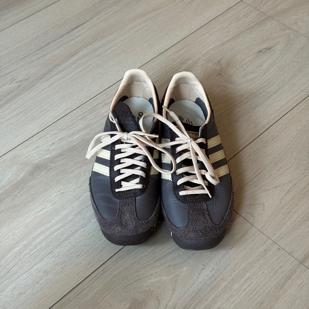 Adidas SL72 brown and beige